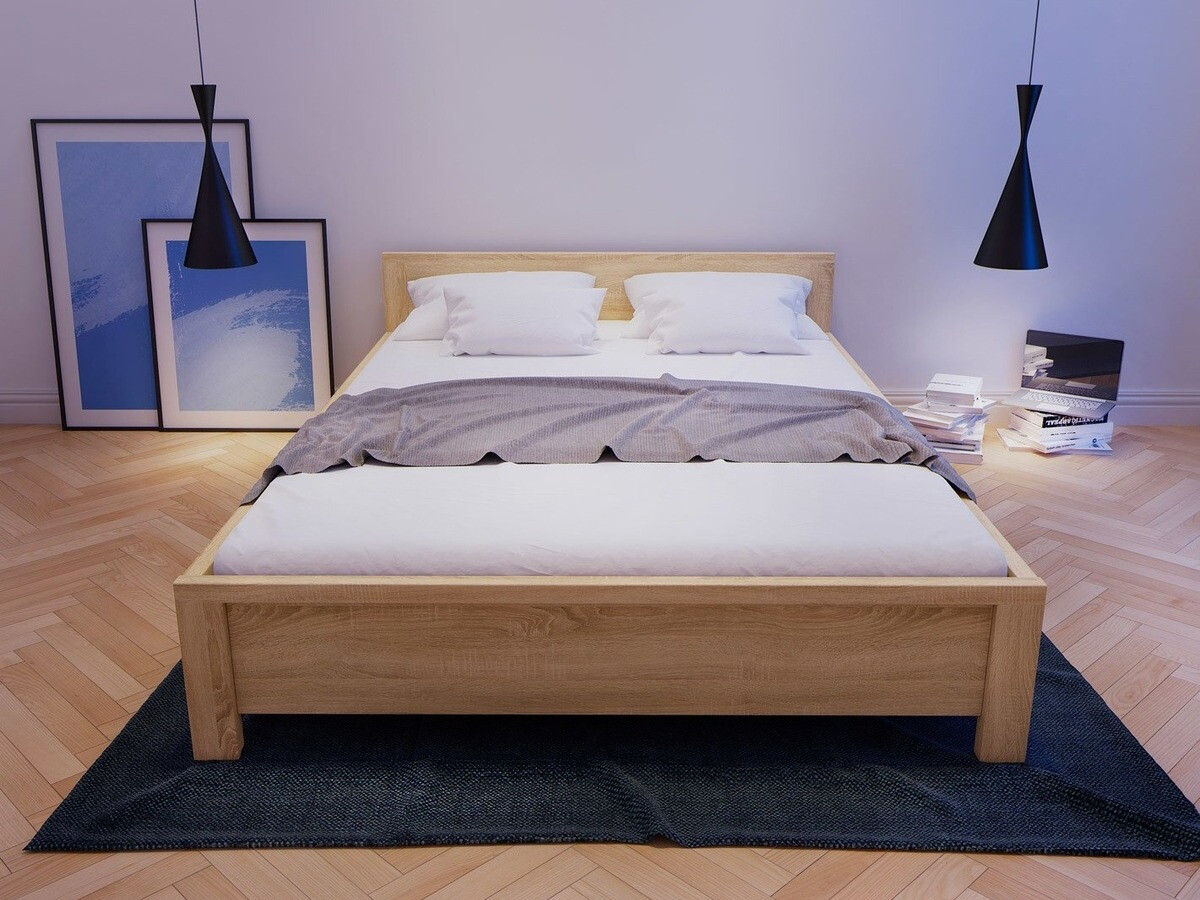Bed Nolroma 120 (Sonoma eik)