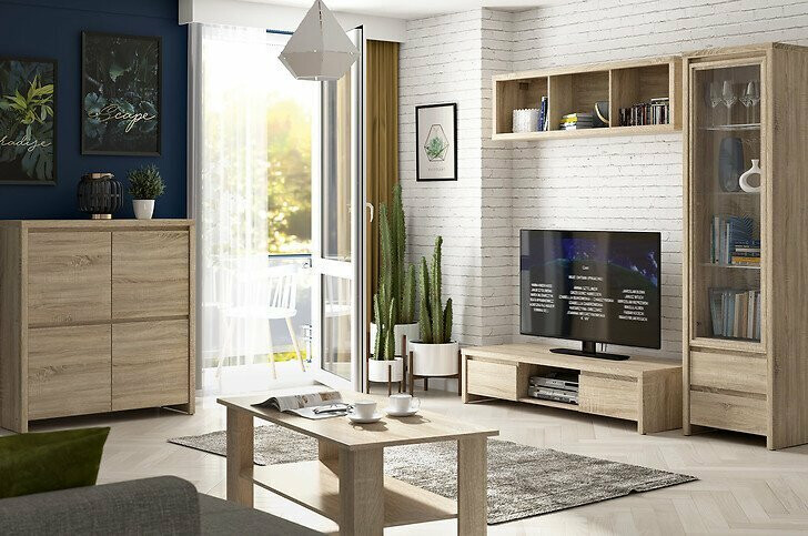 Boekenkast Nolroma 112 (Sonoma eik)