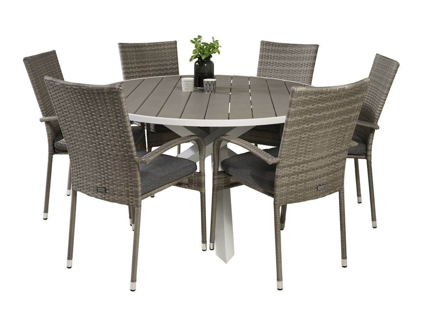 Tafel en stoelen set Dallas 2390