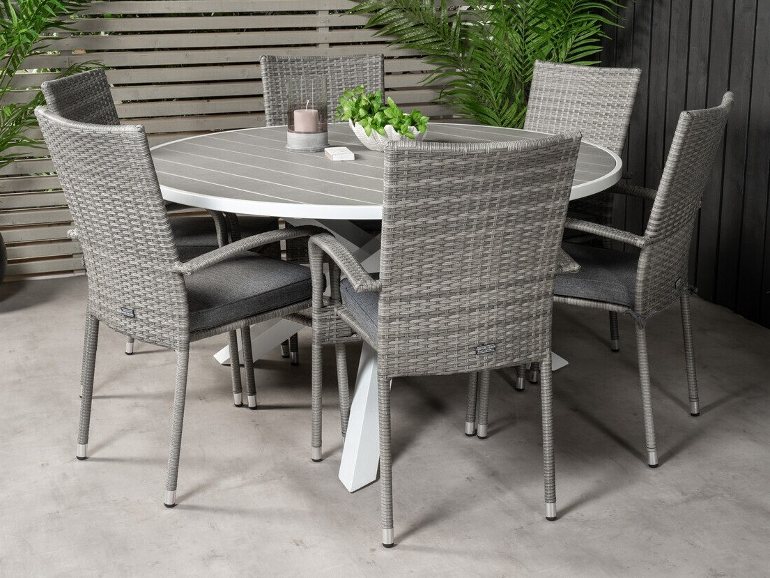Tafel en stoelen set Dallas 2390