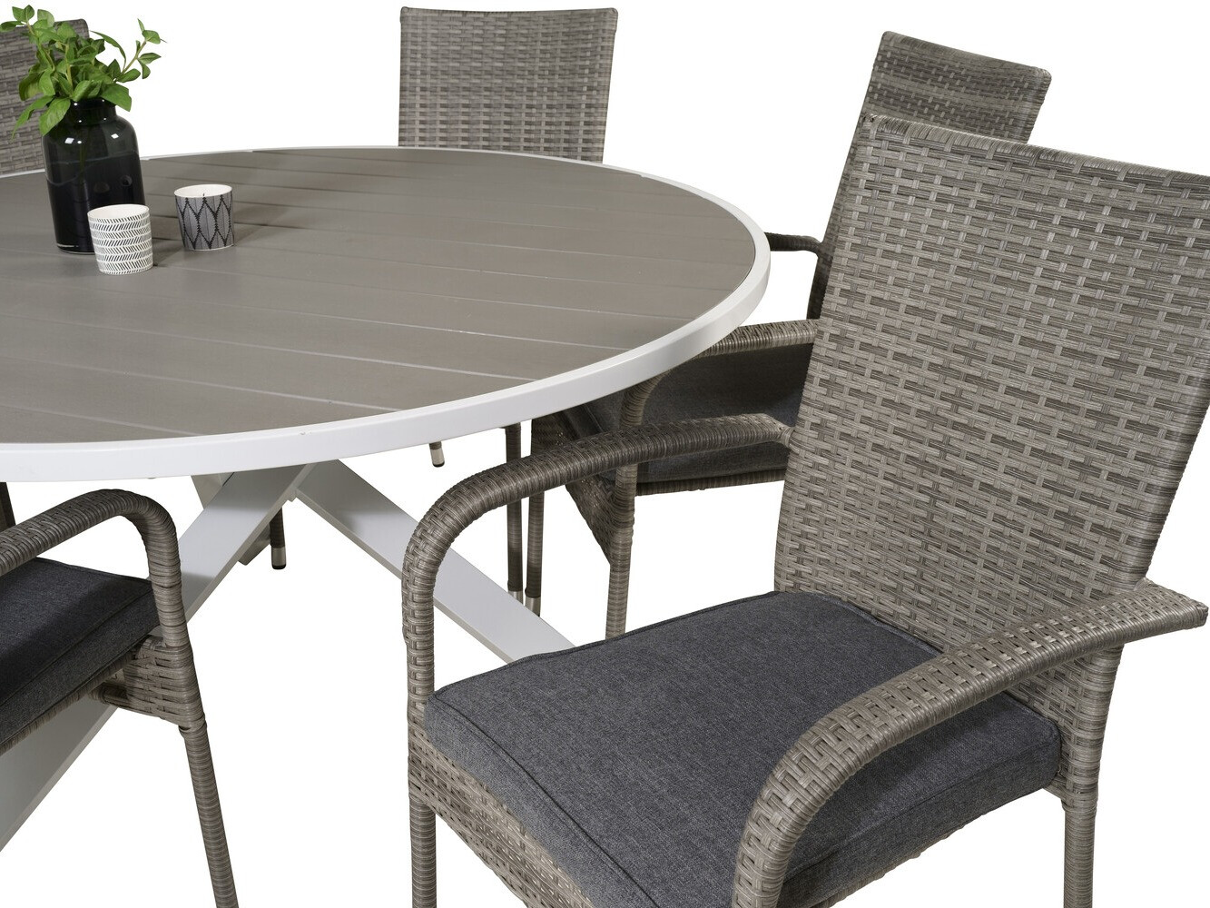 Tafel en stoelen set Dallas 2390
