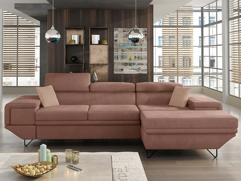 Hoekbank Comfivo 263 (Uttario Velvet 2955 + Uttario Velvet 2956)