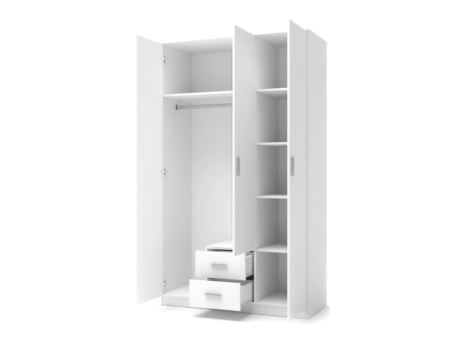Kledingkast Cirveso 119 (Wit)