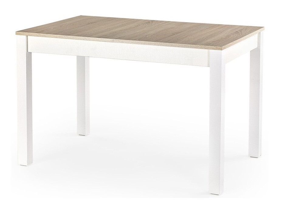 Tafel Houston 132 (Wit + Sonoma eik)