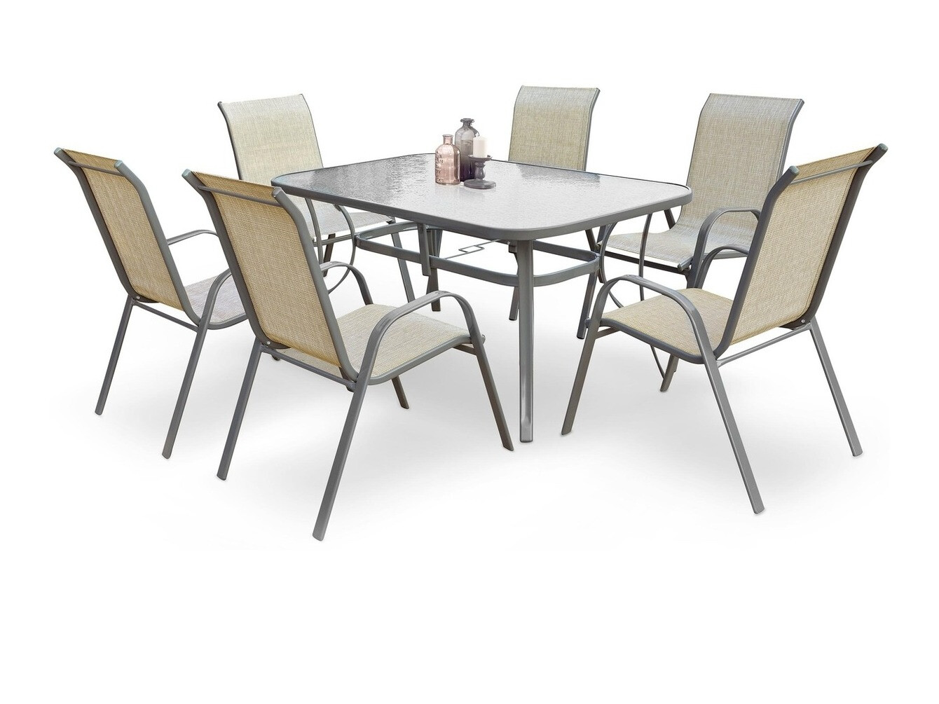 Tafel en stoelen set Houston 1071