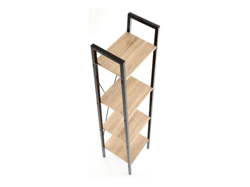 Boekenkast Houston 1891 (Sonoma eik + Zwart)