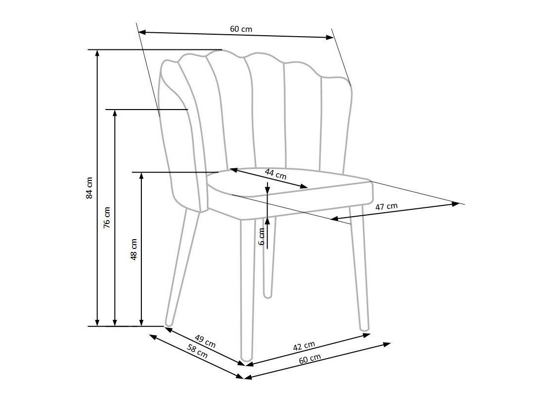 Stoel Houston 975 (Grijs + Zwart)