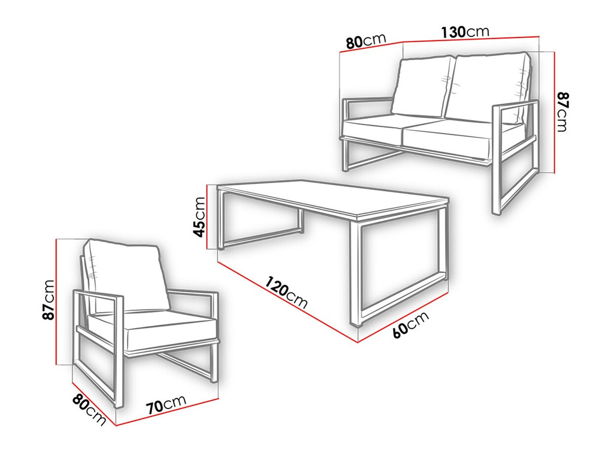 Buiten meubilair set Germantown 104