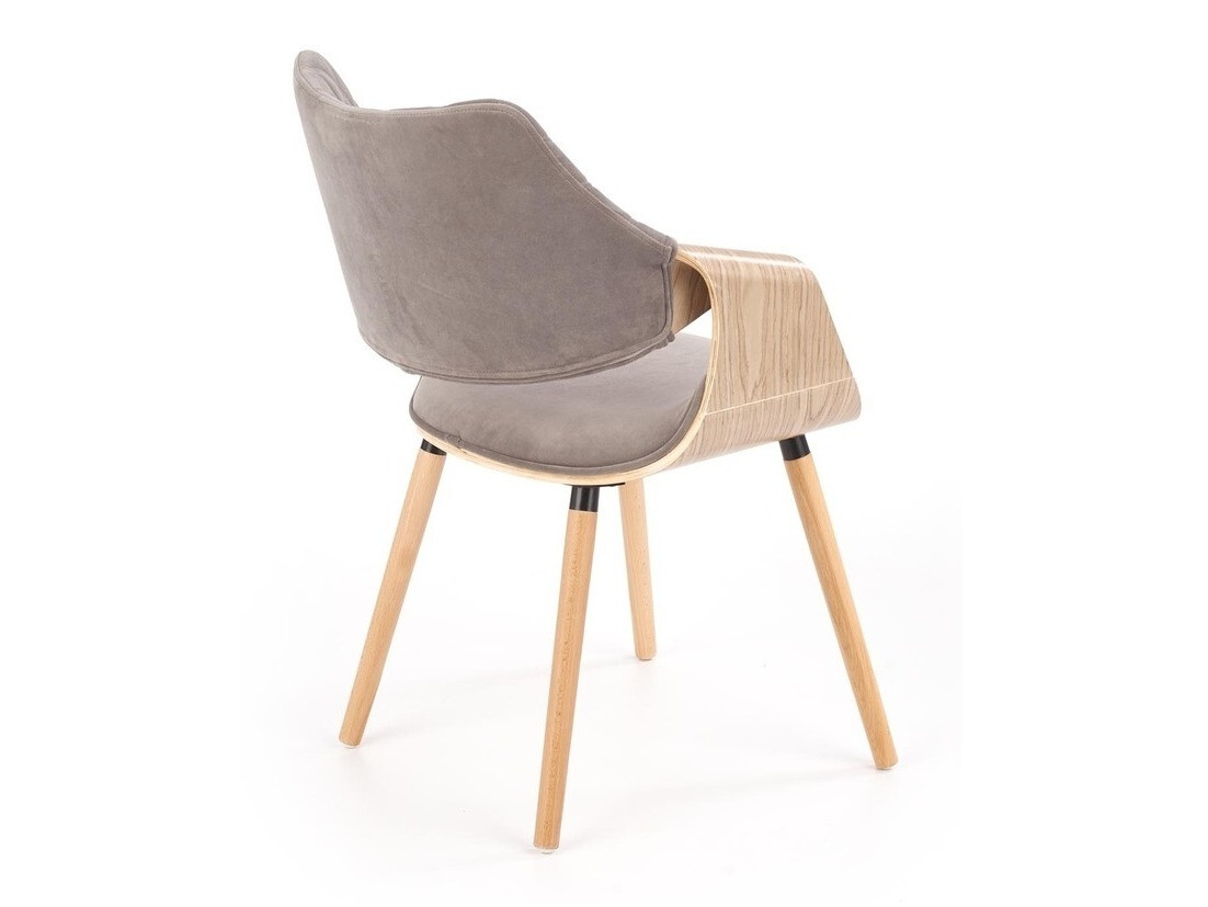 Stoel Houston 720 (Licht hout + Grijs)