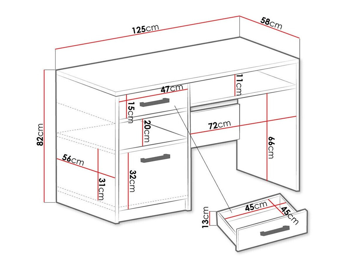Bureau Dortivu 117 (Groen + Gouden)