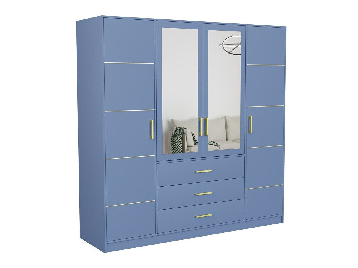 Kledingkast Dortivu 115 (Blauw)