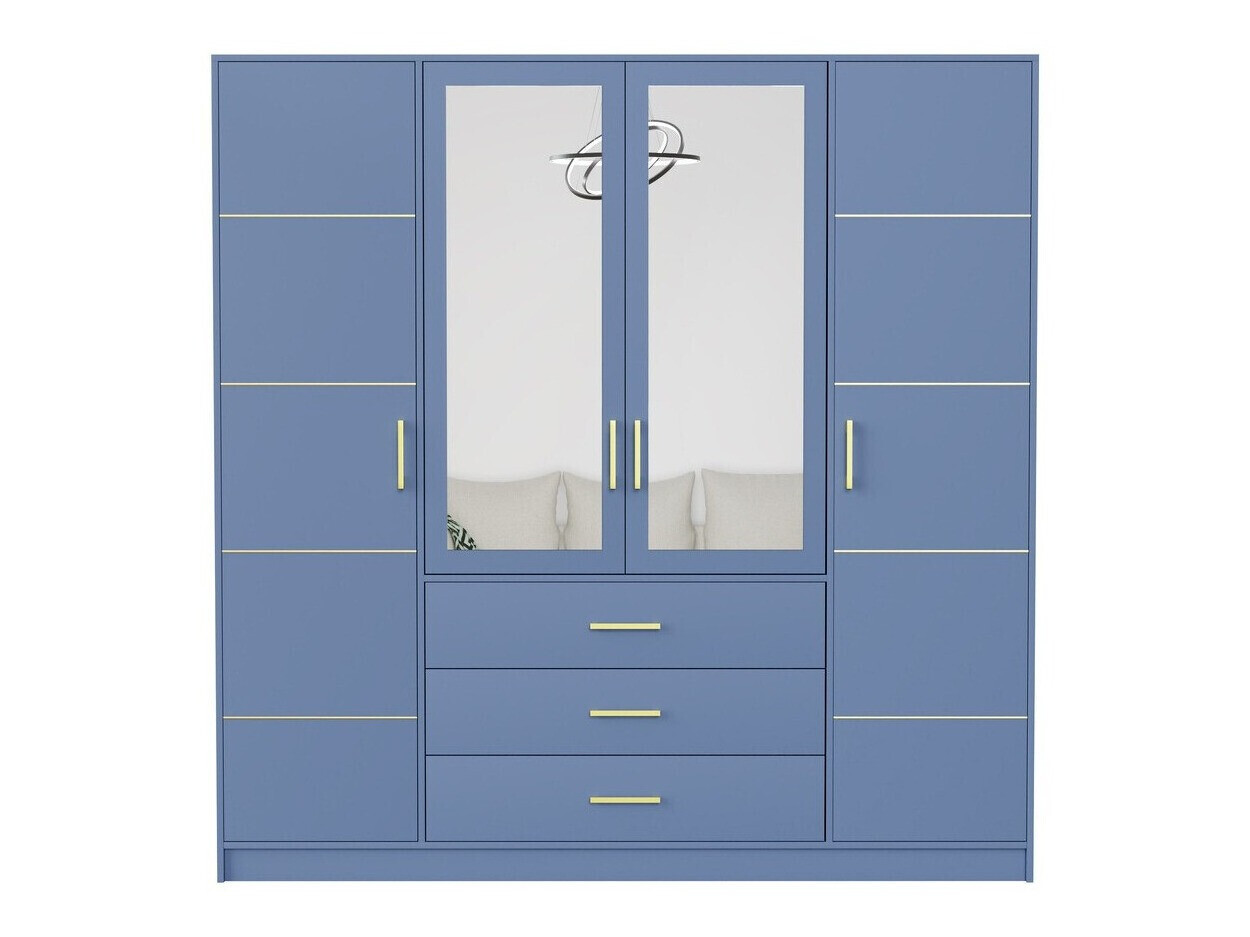 Kledingkast Dortivu 115 (Blauw)