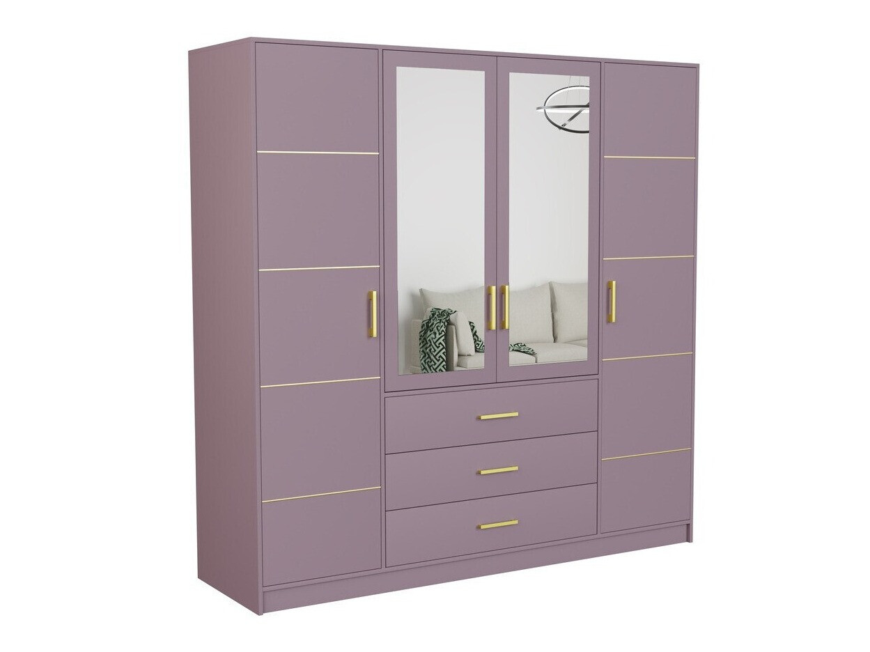 Kledingkast Dortivu 115 (Paars)