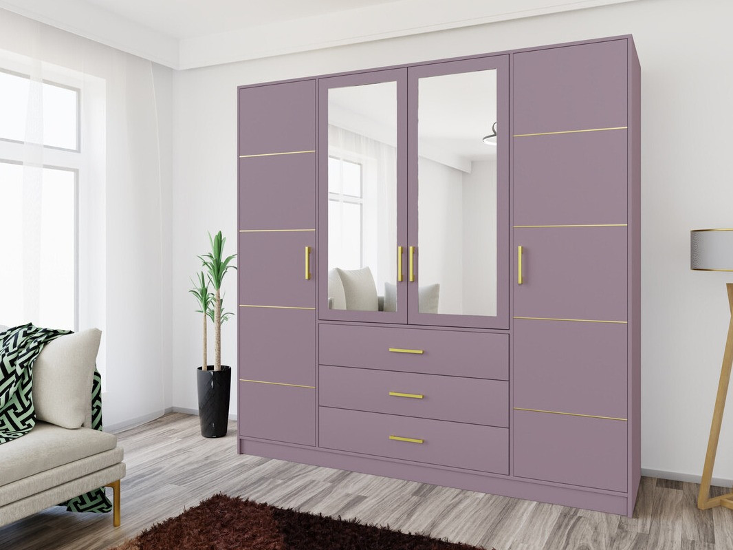 Kledingkast Dortivu 115 (Paars)