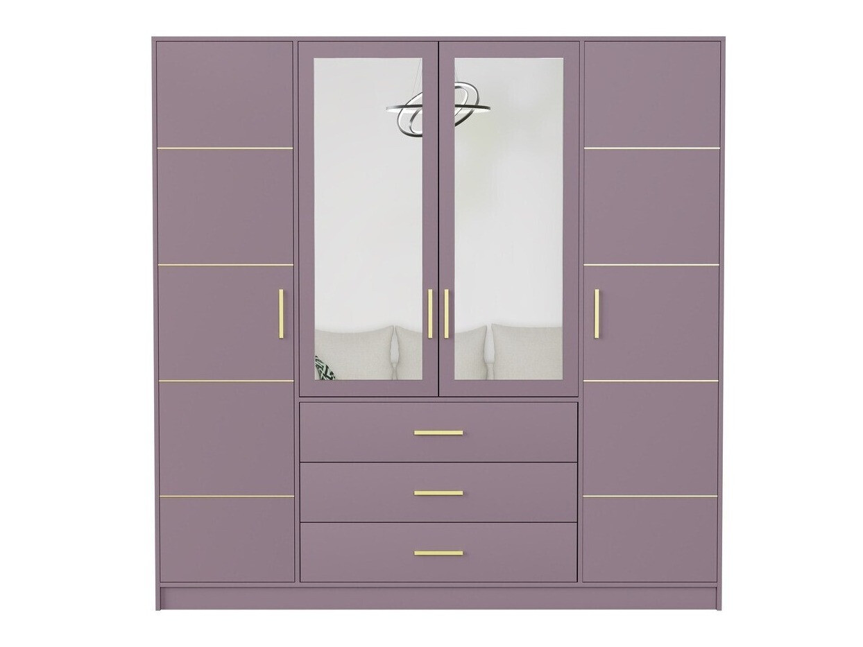 Kledingkast Dortivu 115 (Paars)