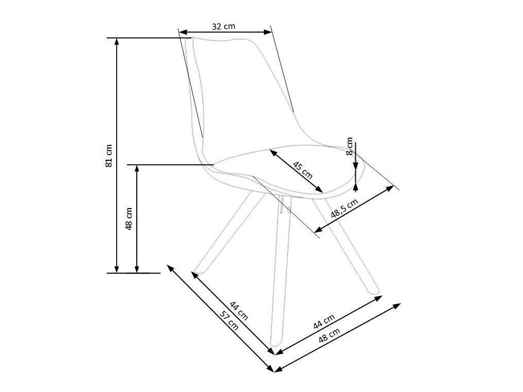 Stoel Houston 251 (Zwart)