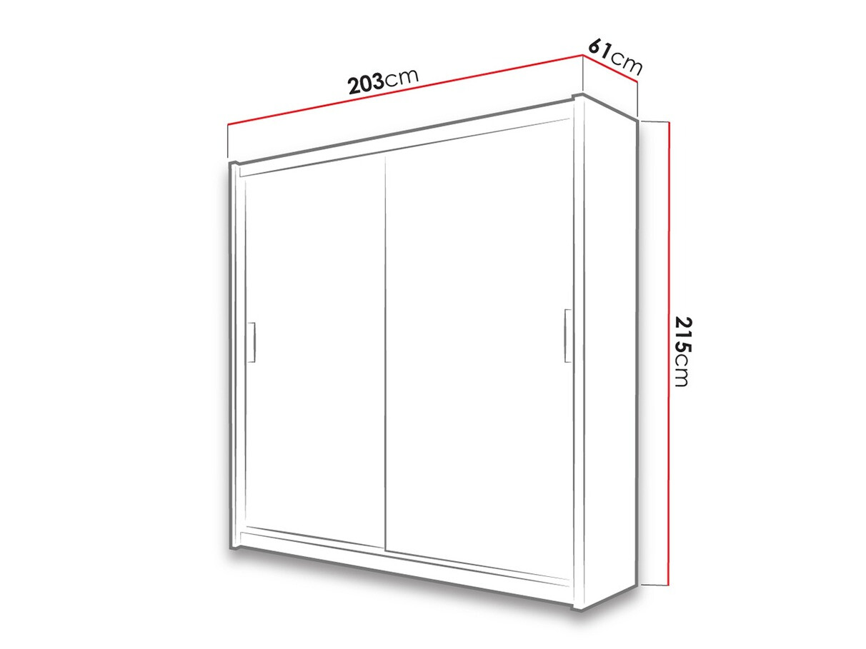 Kledingkast Honolulu 133