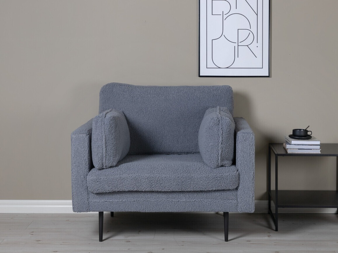 Fauteuil Dallas 100 (Grijs + Zwart)