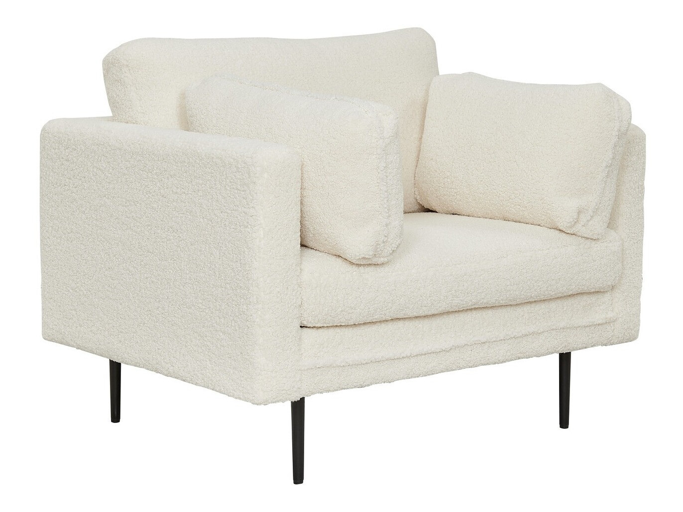 Fauteuil Dallas 100 (Wit + Zwart)