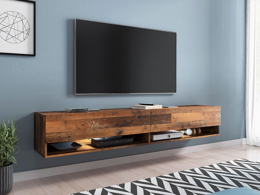 TV-meubel Sarasota 119 (Verouderd hout)