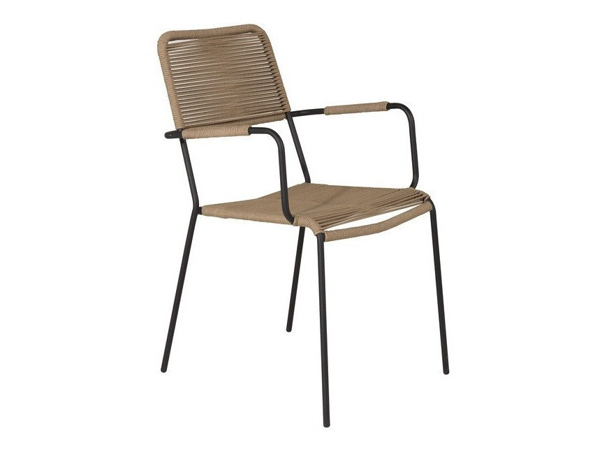 Buitenstoel Dallas 2819 (Bruin + Zwart)