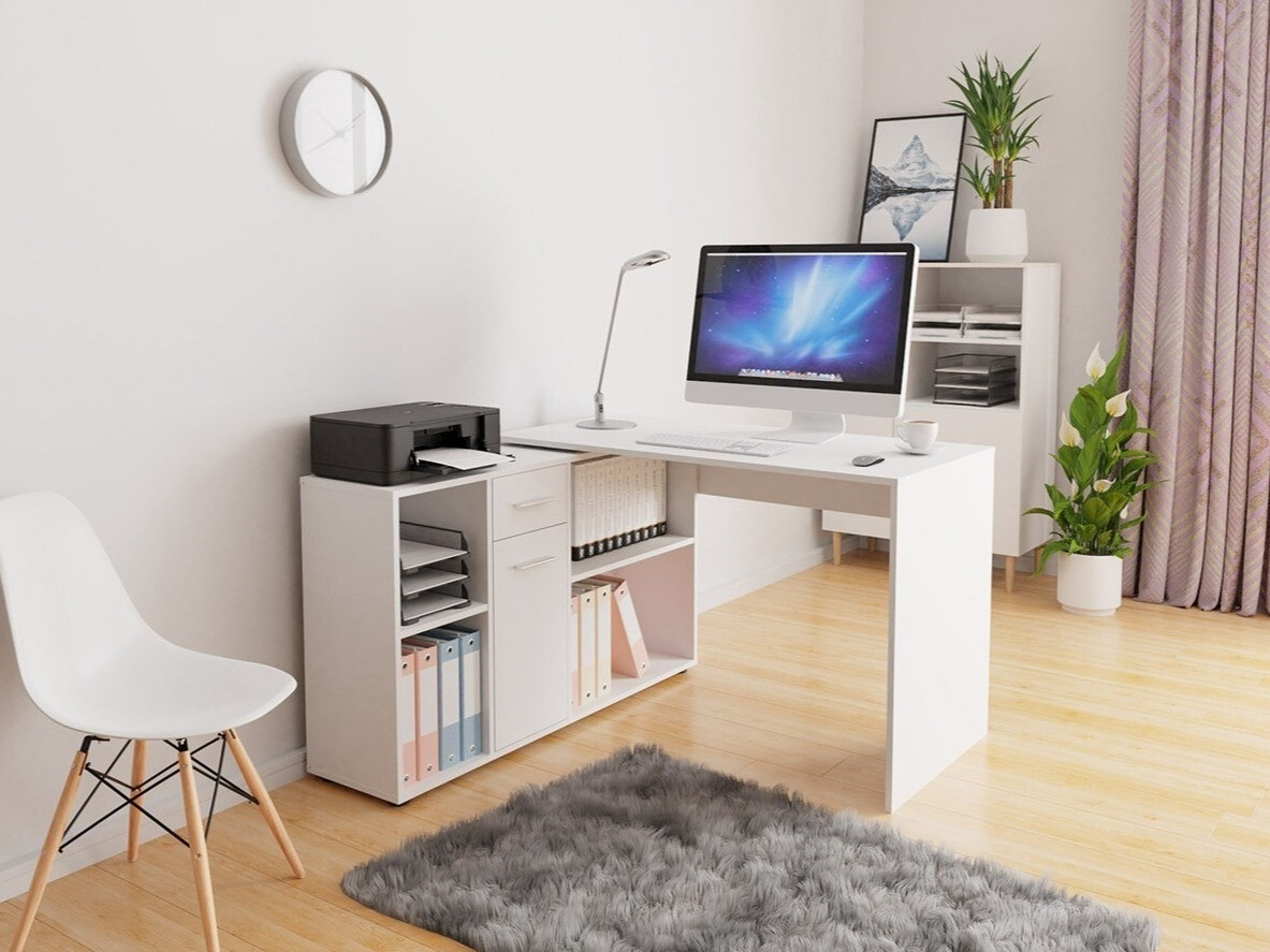 Hoekbureau Bristol 122 (Wit)