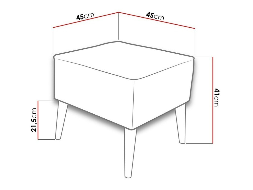 Poef Comfivo Ulmus I (Alfa 01)