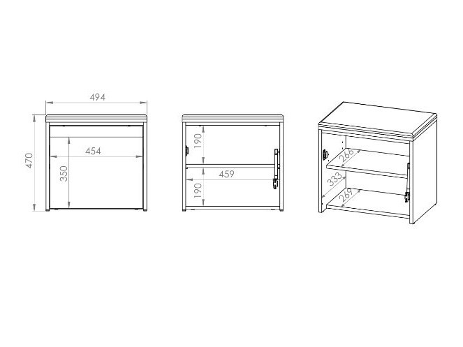 Schoenenkast Vosoe 100