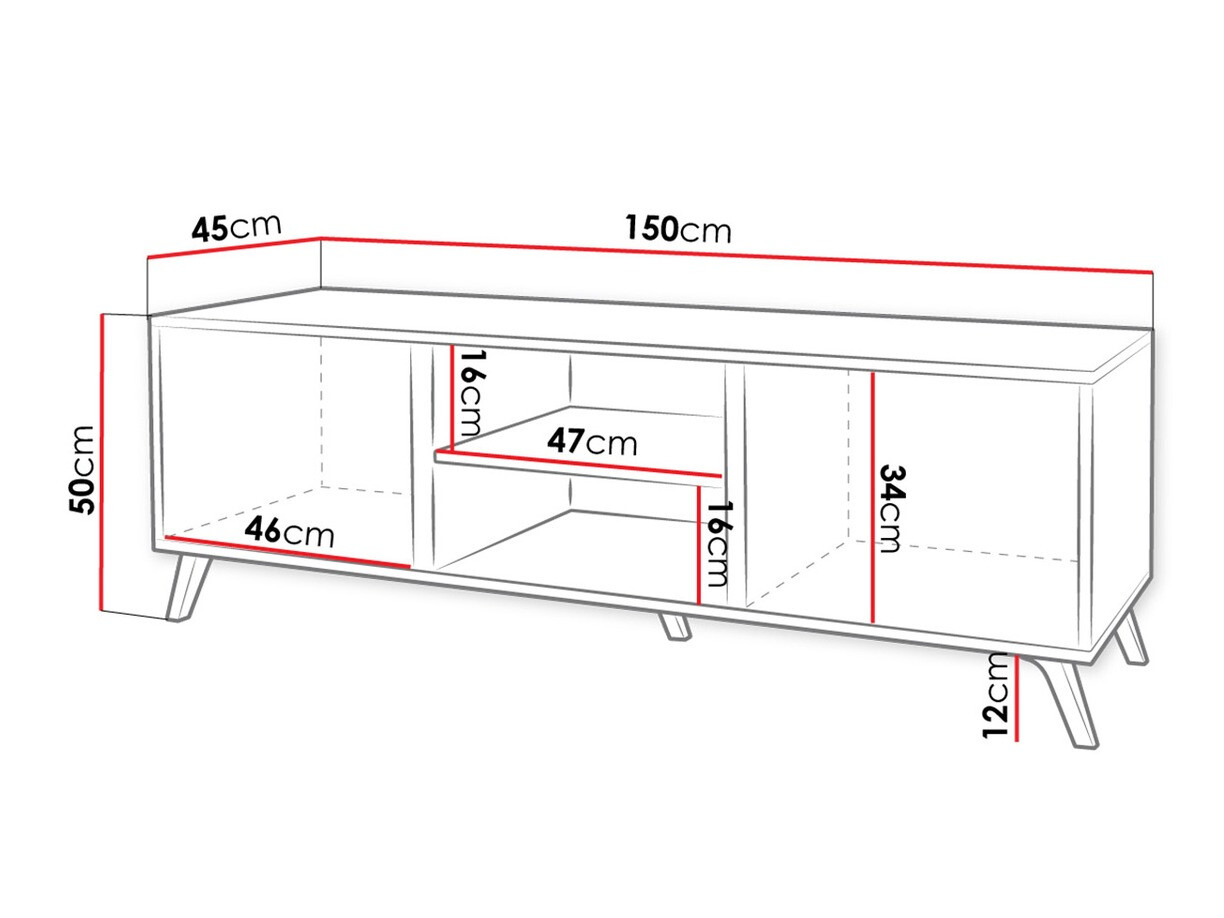 TV-meubel Mavenoa 104