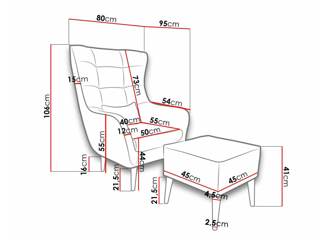 Fauteuil Comfivo 206 (Alfa 17)
