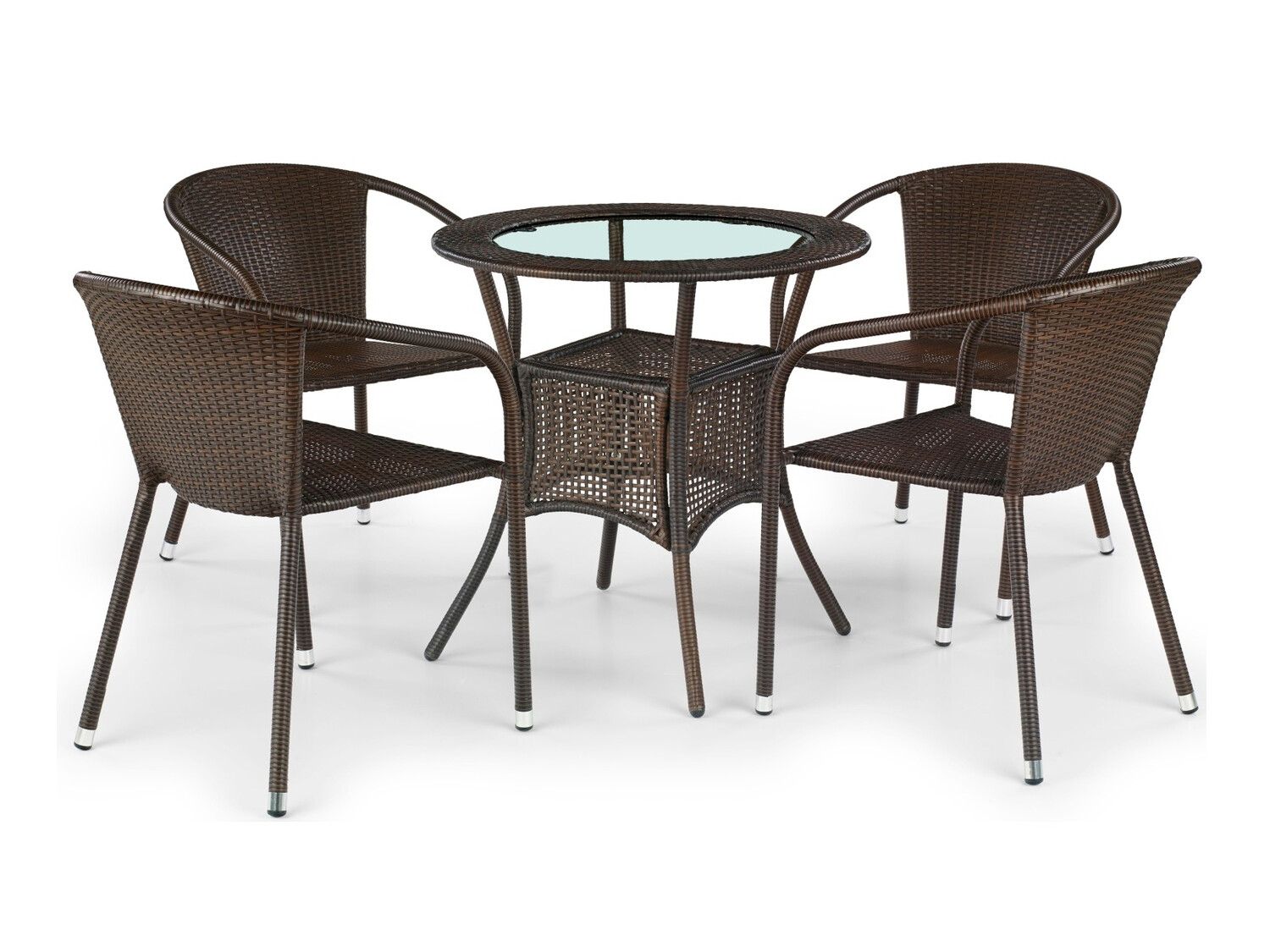 Tafel en stoelen set Houston 186