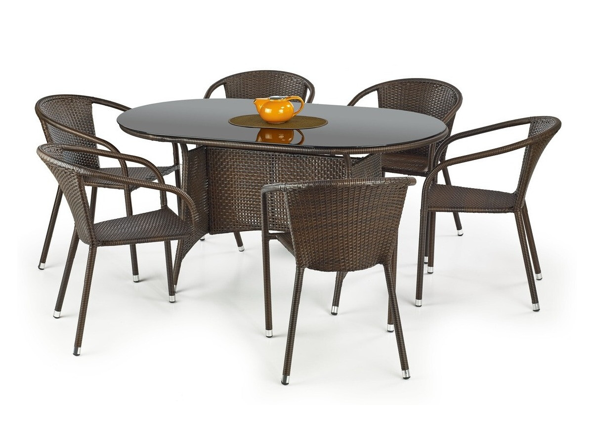 Tafel en stoelen set Houston 240