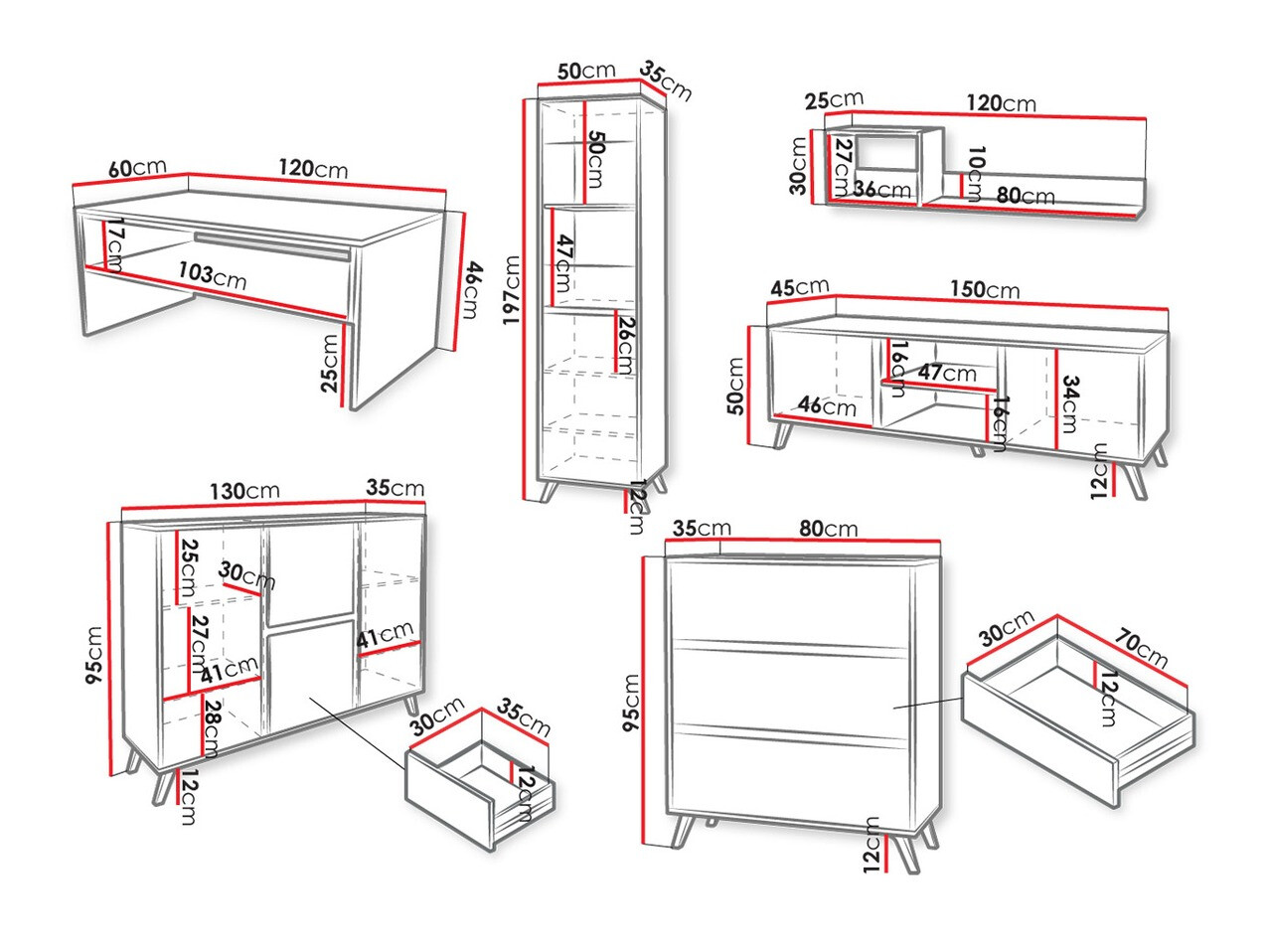 Woonkamerset Mavenoa 108