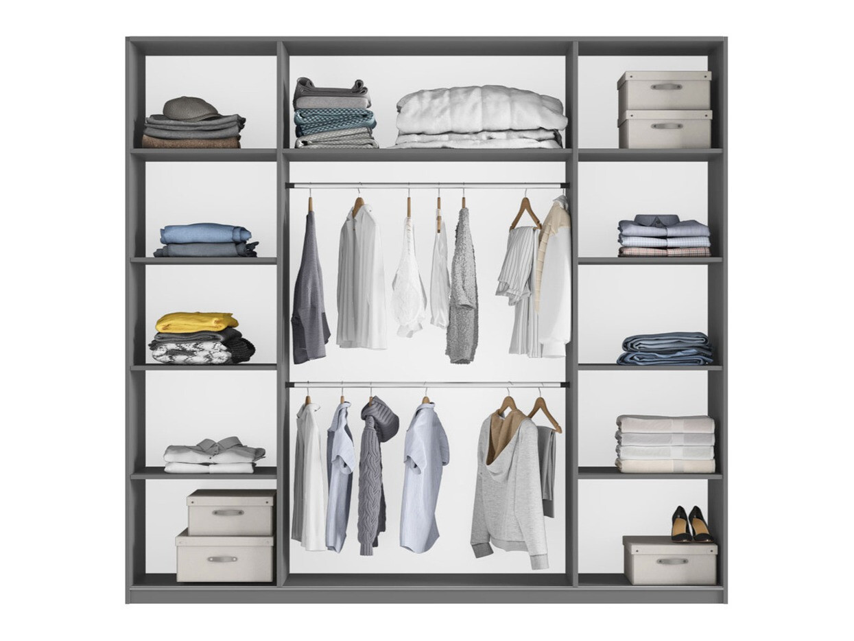 Kledingkast Honolulu 131 (Wotan eik)