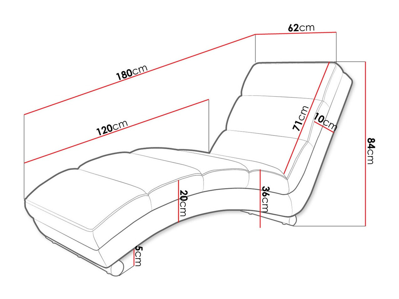 Ligfauteuil Comfivo 109 (Manila 31)