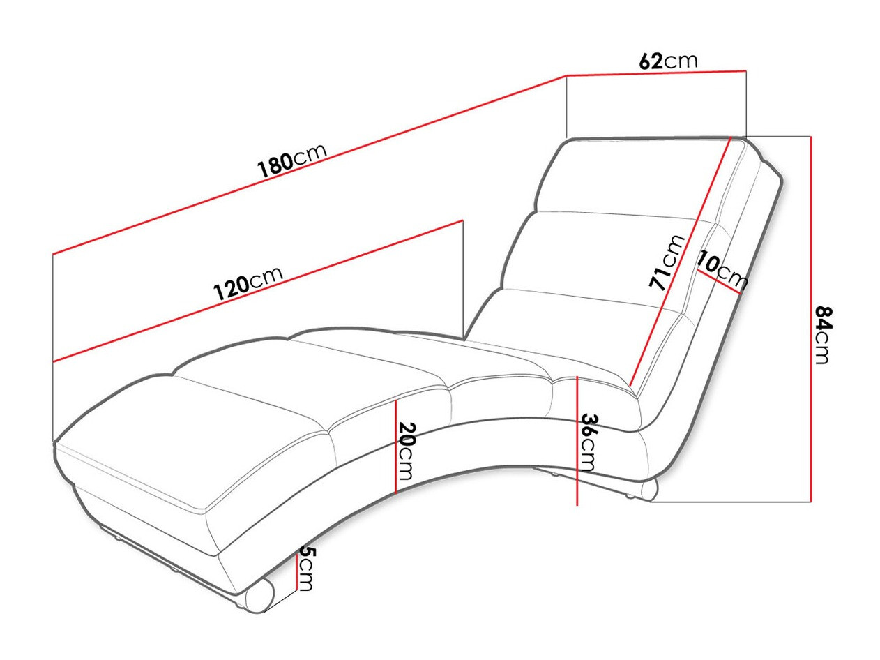 Ligfauteuil Comfivo 109 (Soft 017 + Lawa 05)