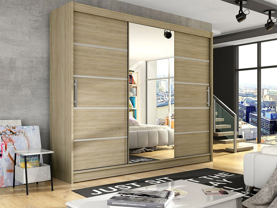 Kledingkast Closico 131 (Sonoma eik)