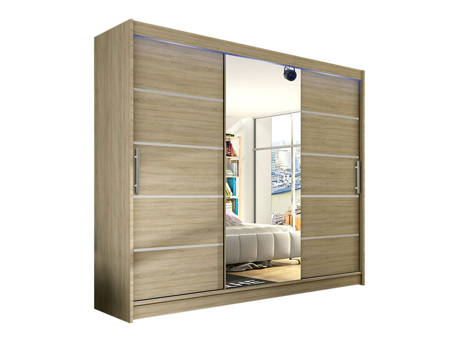 Kledingkast Closico 131 (Sonoma eik)