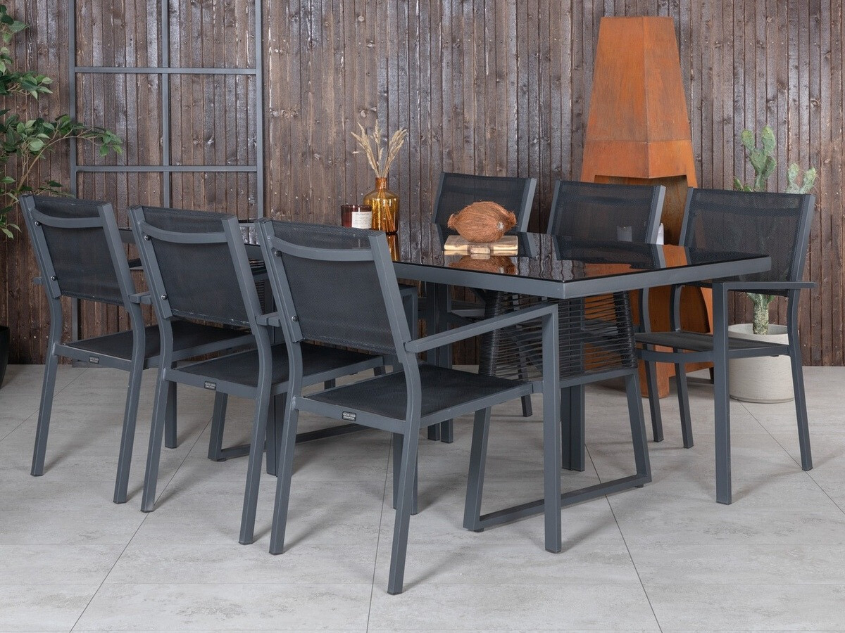 Tafel en stoelen set Dallas 1043