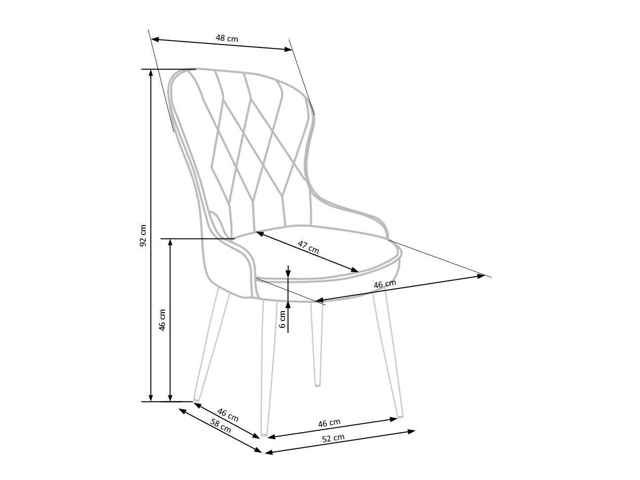 Stoel Houston 734 (Grijs)