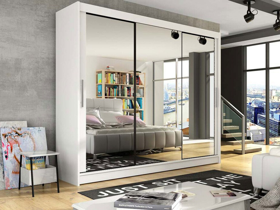 Kledingkast Closico 119 (Wit)