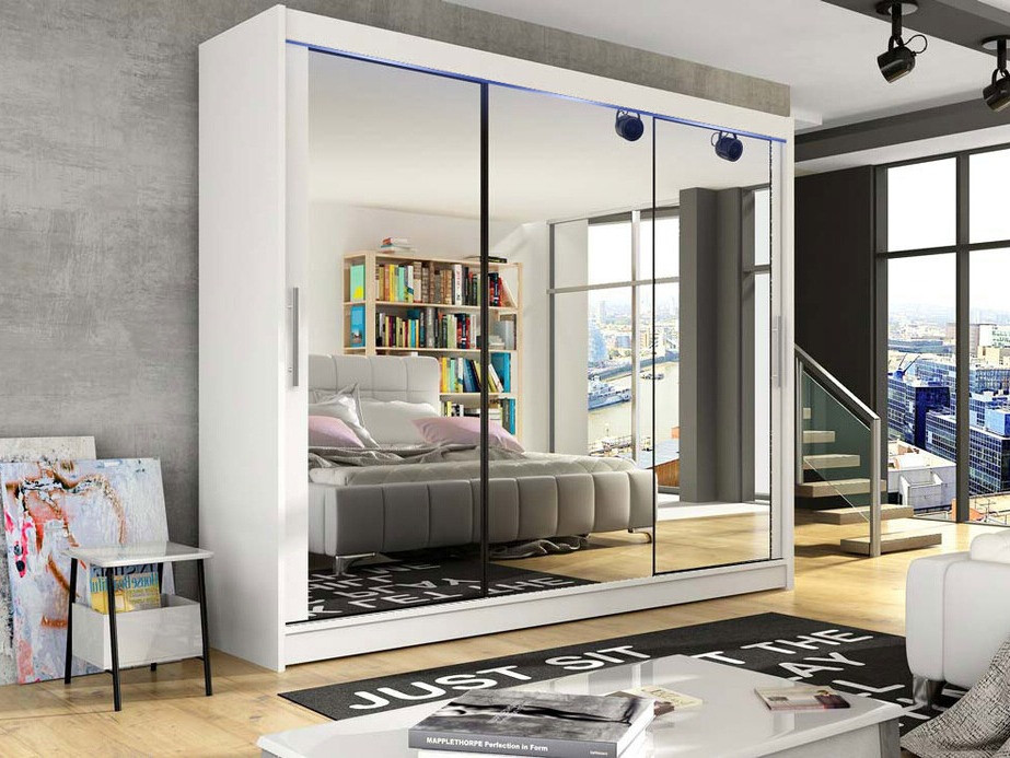 Kledingkast Closico 119 (Wit)