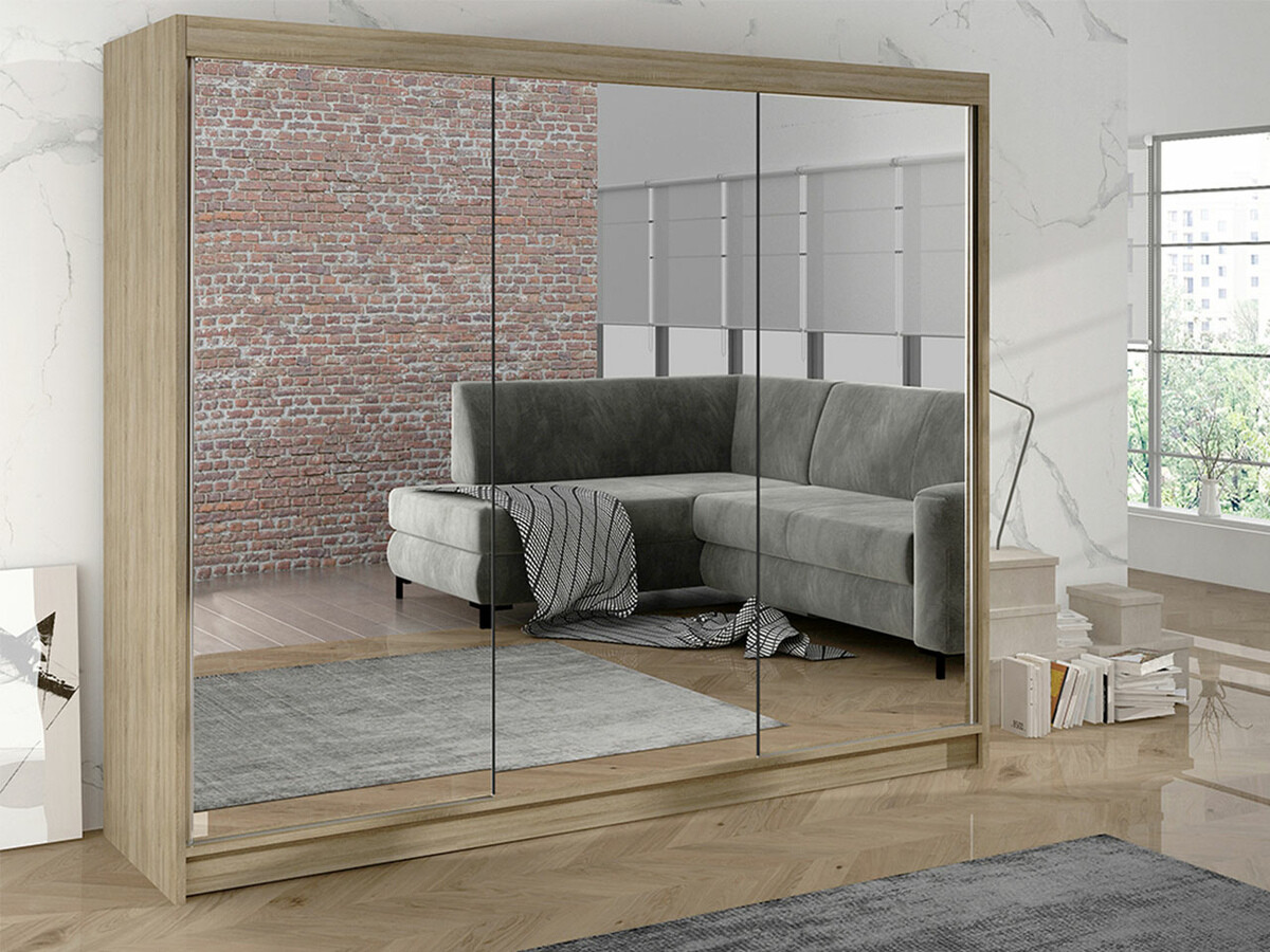 Kledingkast Closico 160 (Sonoma eik)