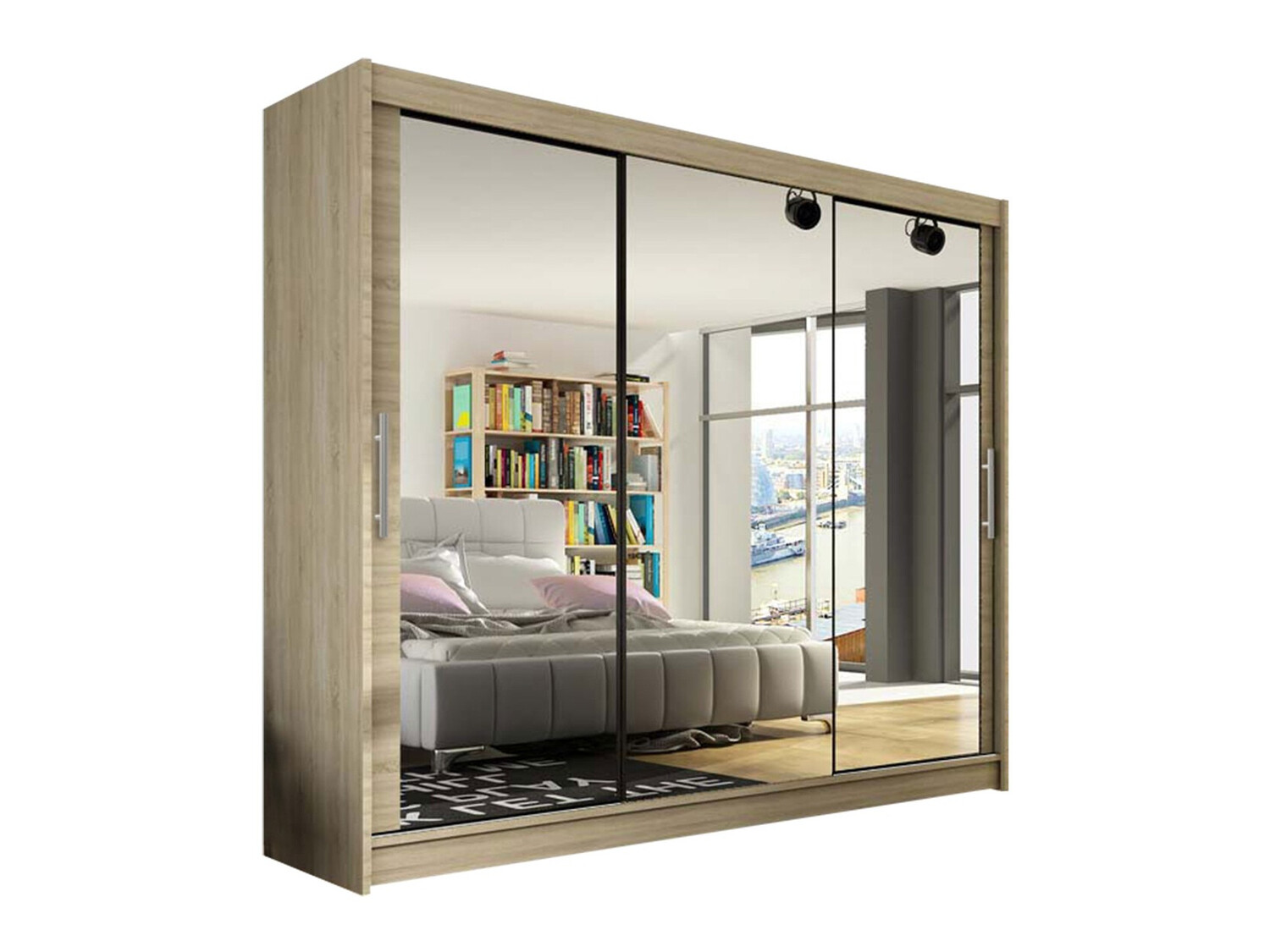 Kledingkast Closico Ordo III (Sonoma eik)