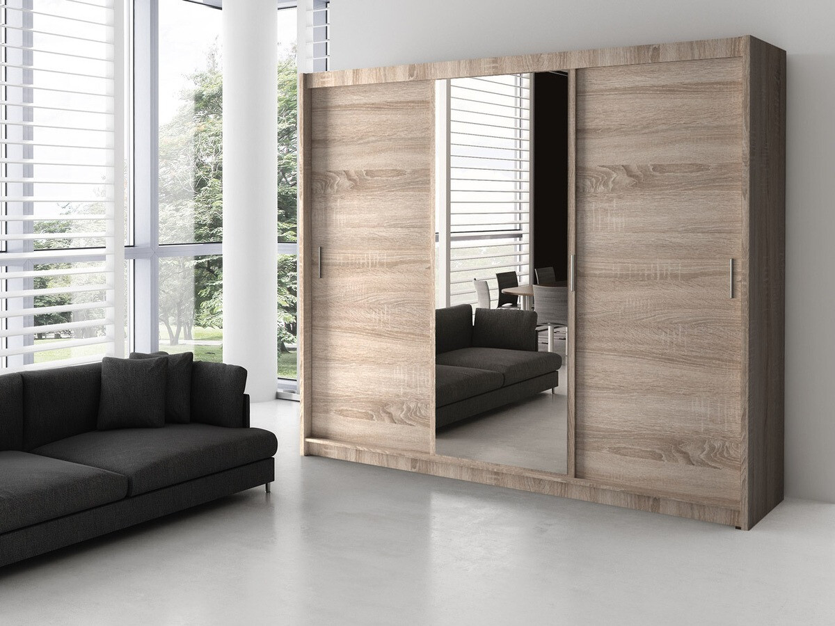 Kledingkast Honolulu 117 (Sonoma eik)