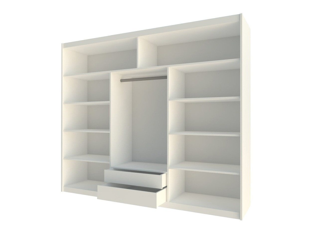 Kledingkast Honolulu 117 (Sonoma eik)