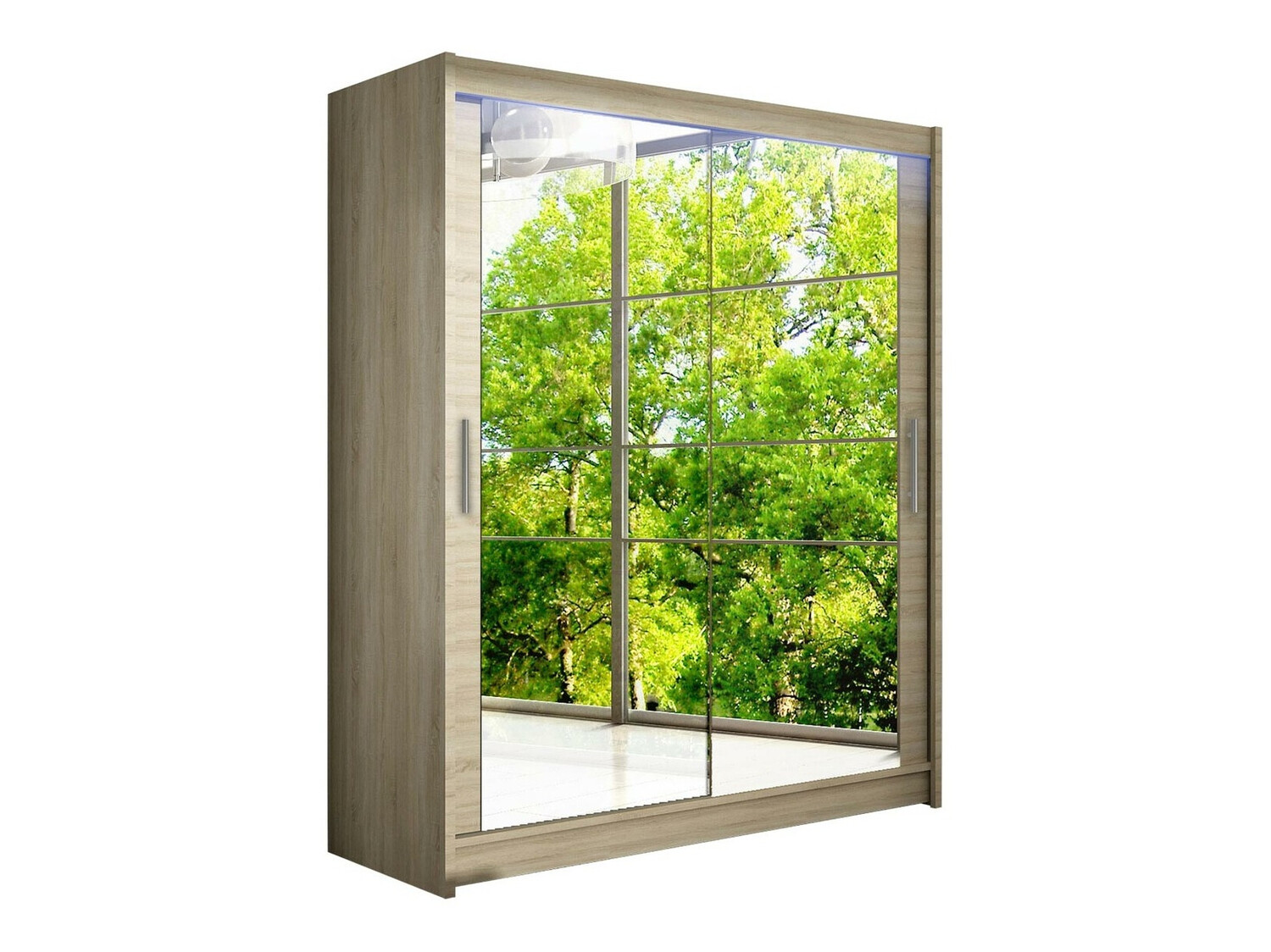 Kledingkast Closico 127 (Sonoma eik)