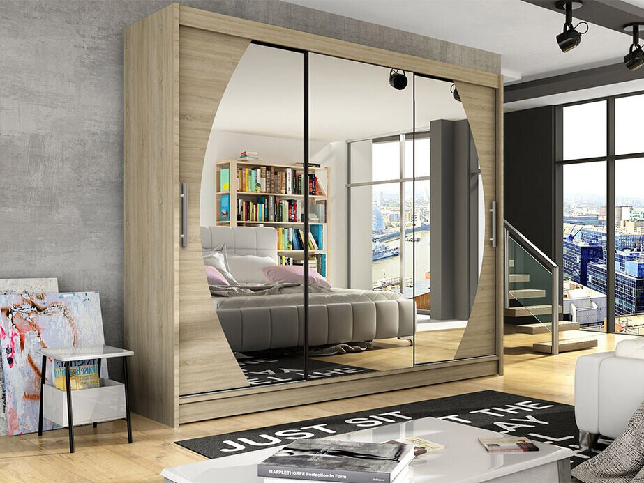 Kledingkast Closico 130 (Sonoma eik)