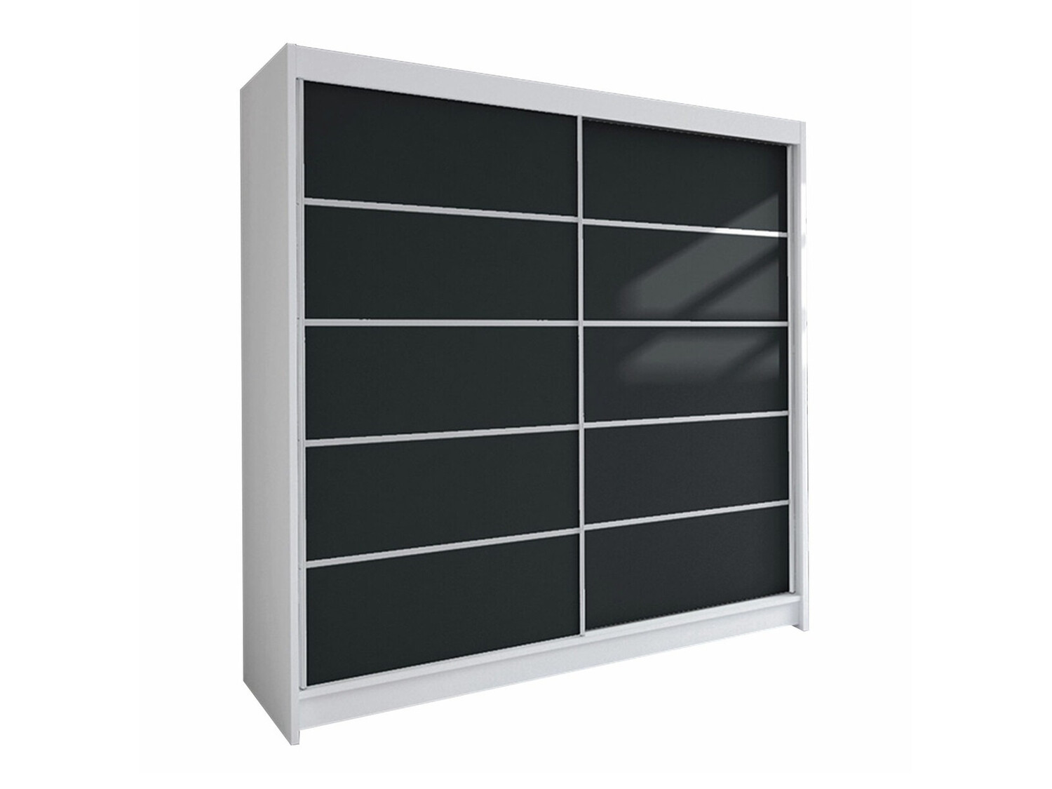 Kledingkast Closico Cavaris IV (Wit + Zwart)