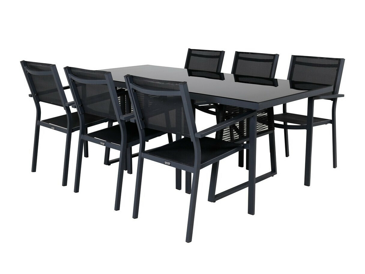 Tafel en stoelen set Dallas 1043